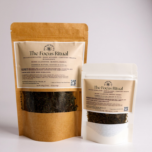 Focus Ritual – Nootropic Herbal Tea Blend for Clarity & Concentration