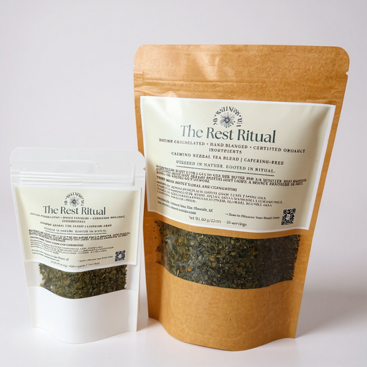 Rest Ritual – Calming Herbal Tea Blend for Relaxation & Sleep Support